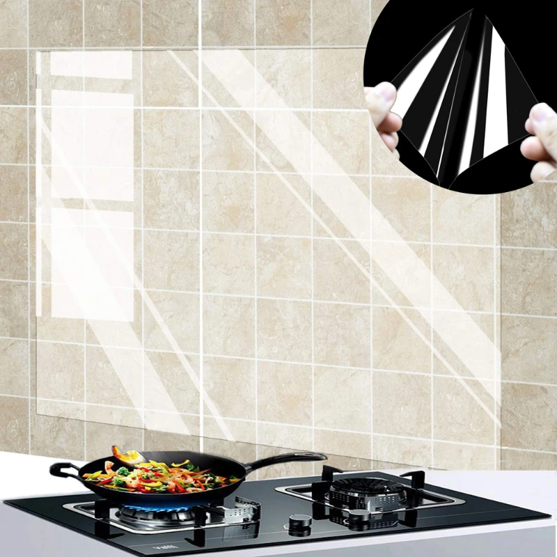 Interior Design Kitchen - 1Pc Keuken Olie Proof Muursticker 90X60cm