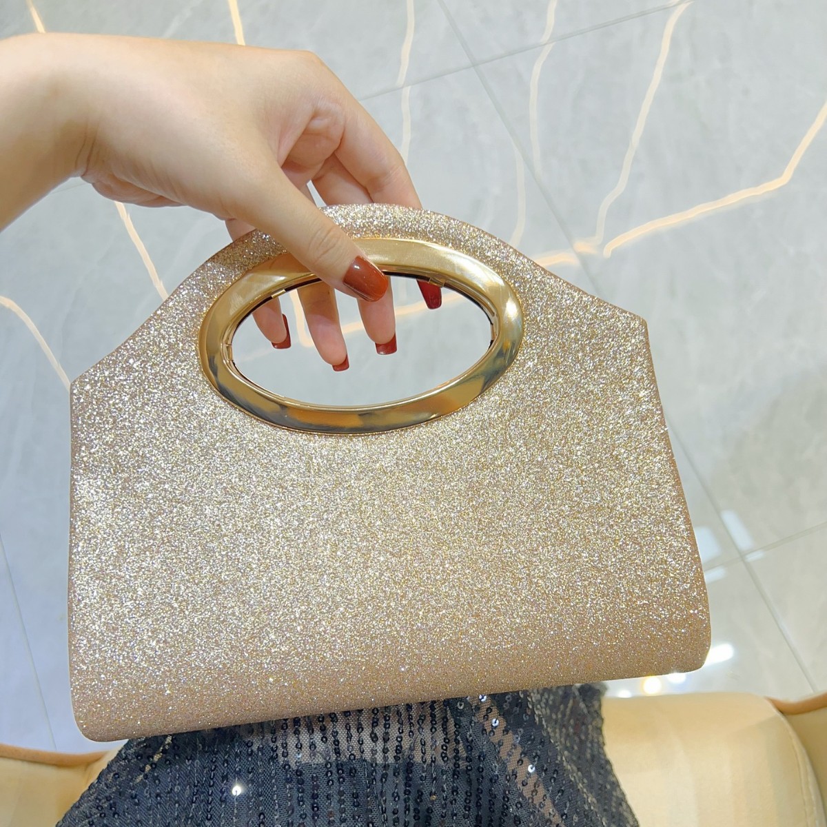 Interior Design News - Nieuwe grensoverschrijdende dames clutch tas luxe