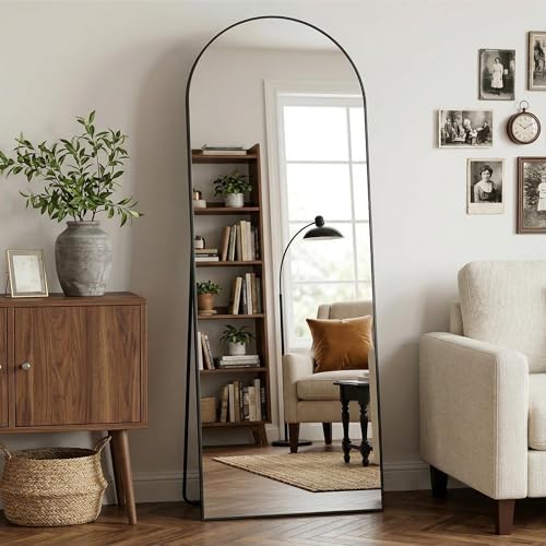 Arch Mirror Leaning - Gebogen spiegel op volle lengte 58