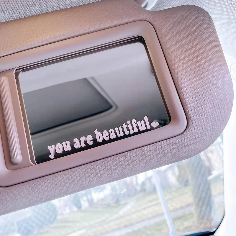 Interior Design Quotes - De tekst autostickers jij bent mooi