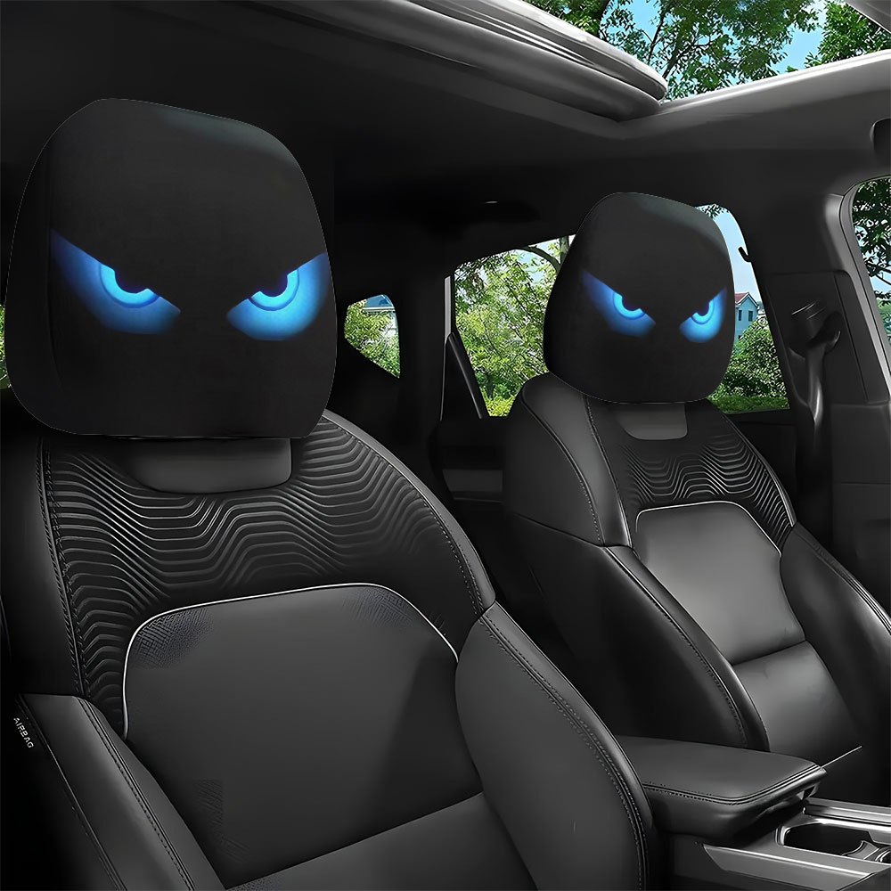 Interior Design Texture - 2 stuks hoofdsteunhoezen voor auto's met
