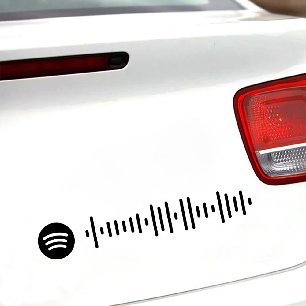 Interior Design Magazine - Aangepaste Spotify Song Code Vinyl Decal,