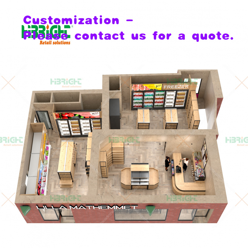 Interior Design Layout - Modern luxe interieurontwerp voor winkels en
