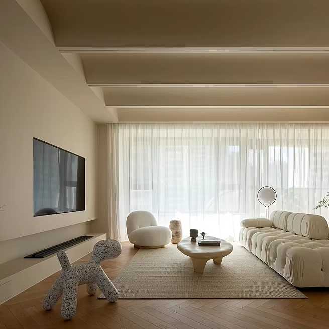 Interior Design Layout - Sanhai Franse stijl interieurontwerpindeling Binnenruimteplanning Ontwerp
