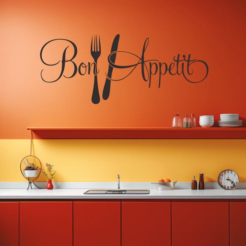 1 Pc Bon Appétit Met Vork En M - Interior Design Kitchen recensie en prijs