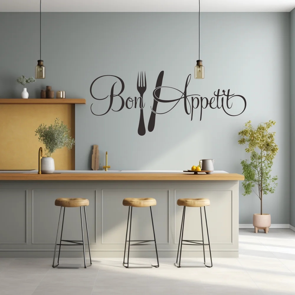 1 Pc Bon Appétit Met Vork En M - Interior Design Kitchen recensie en prijs