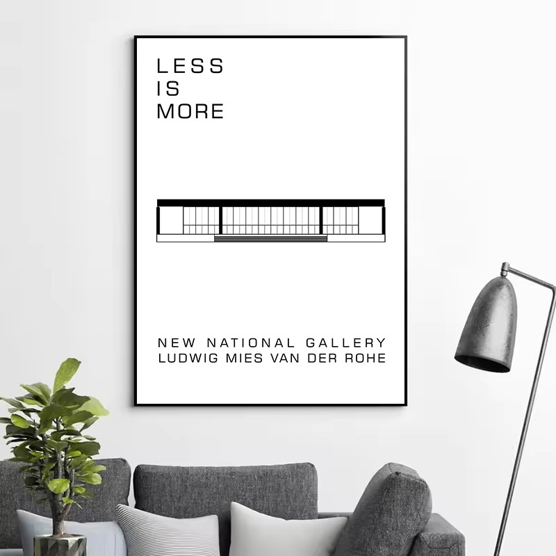 Klassieke Farnsworth House Bau - Interior Design Layout recensie en prijs