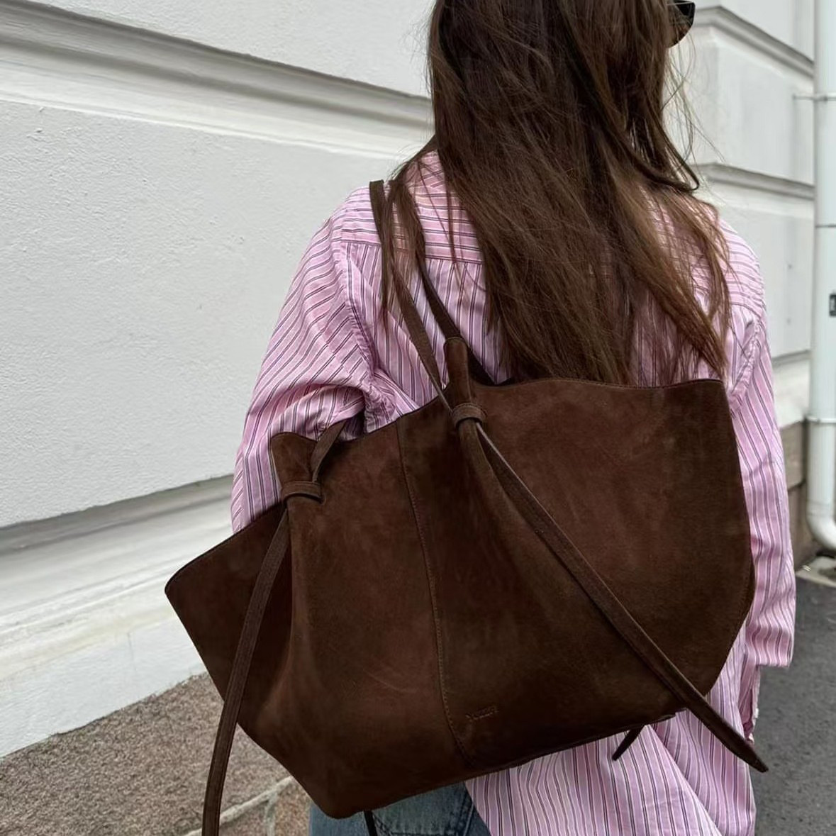 Tote-tassen van imitatiesuède  - Interior Design Name recensie en prijs