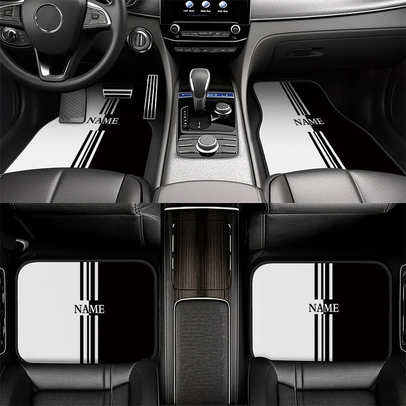 4 stuks aanpasbare autovloerma - Interior Design Name recensie en prijs