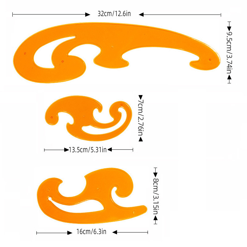 3-delige Curve Board set voor  - Interior Design Layout recensie en prijs