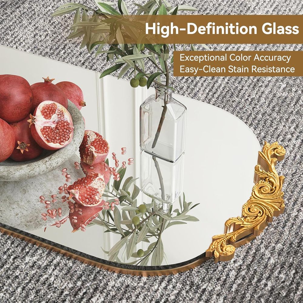 Gebogen spiegel op volle lengt - Arch Mirror Leaning recensie en prijs