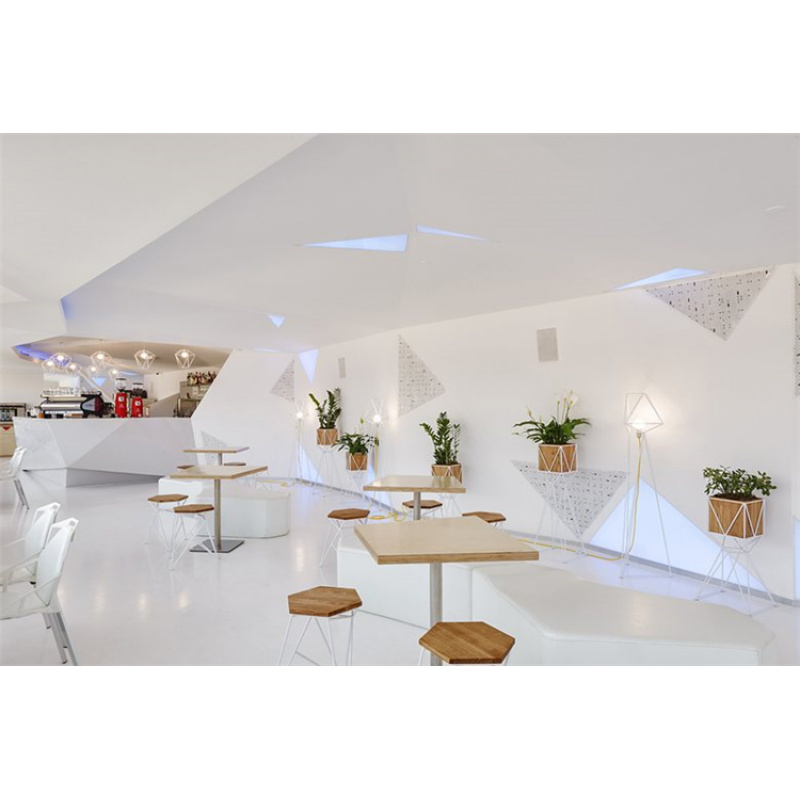 Koffiecounterontwerp van hoge  - Interior Design Layout recensie en prijs