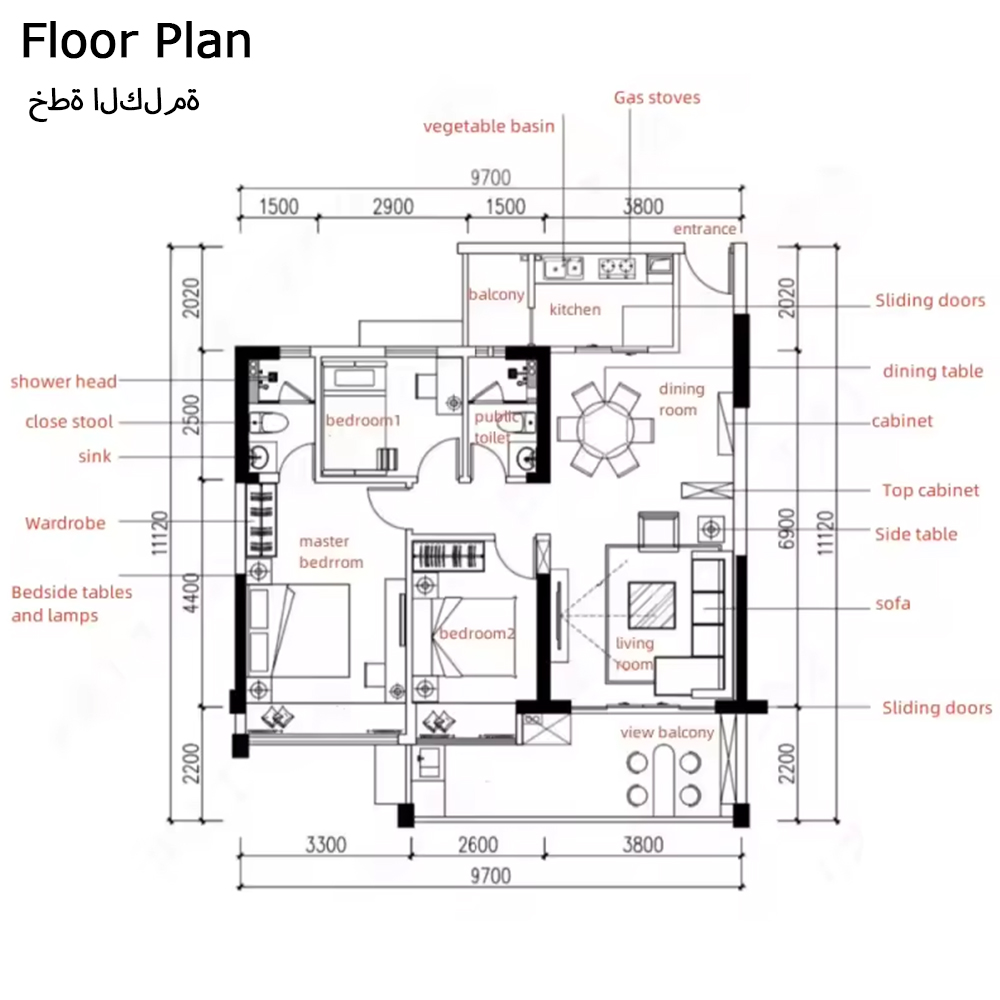 Sanhai Superluxe herenhuis Int - Interior Design Layout recensie en prijs