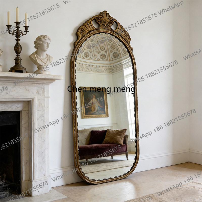Europese retro gebogen vloer s - Arch Mirror Leaning recensie en prijs