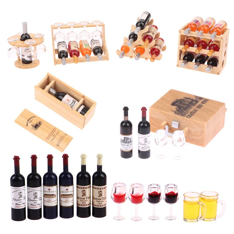 Miniatuur Wijnglas Rek Beker S - Interior Design Kitchen recensie en prijs