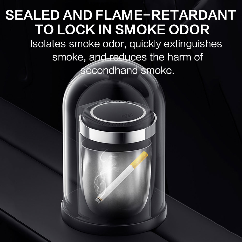 Auto-asbak met led-verlichting - Interior Design Texture recensie en prijs