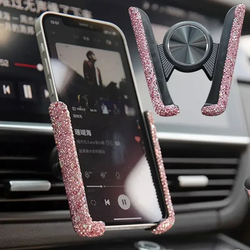 Diamanten auto telefoonhouder  - Interior Design Texture recensie en prijs