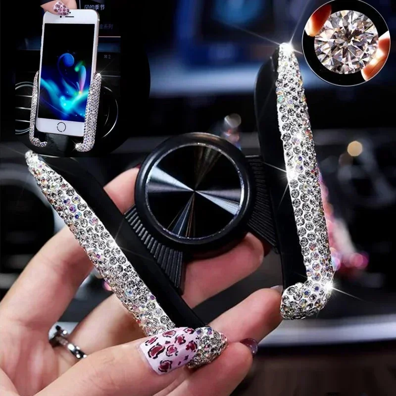 Diamanten auto telefoonhouder  - Interior Design Texture recensie en prijs