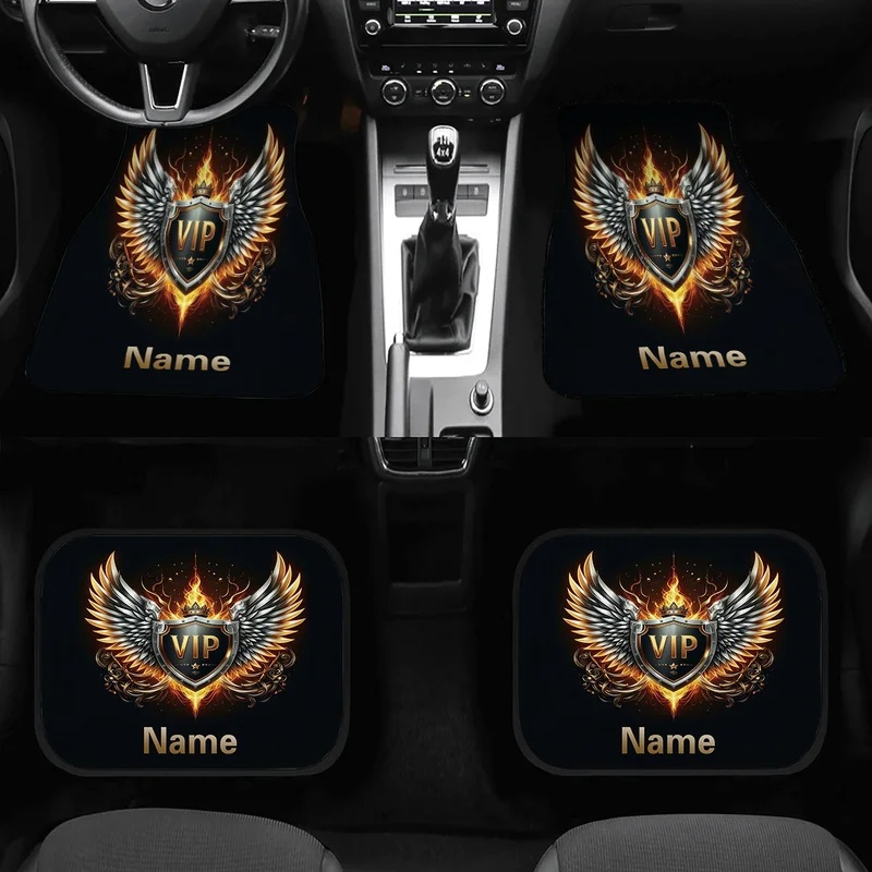 4 stuks aanpasbare autovloerma - Interior Design Name recensie en prijs