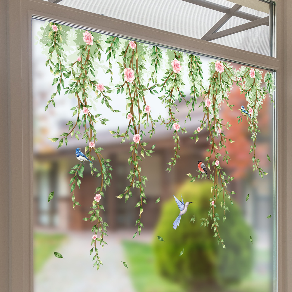 Takken Bloemen Vogels Glazen S - Interior Design Magazine recensie en prijs